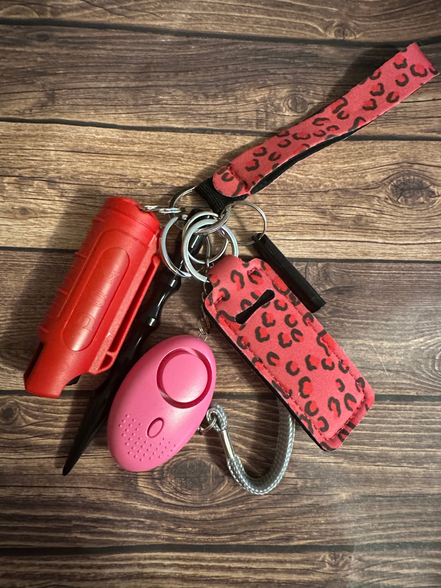 Fully loaded saftey keychain