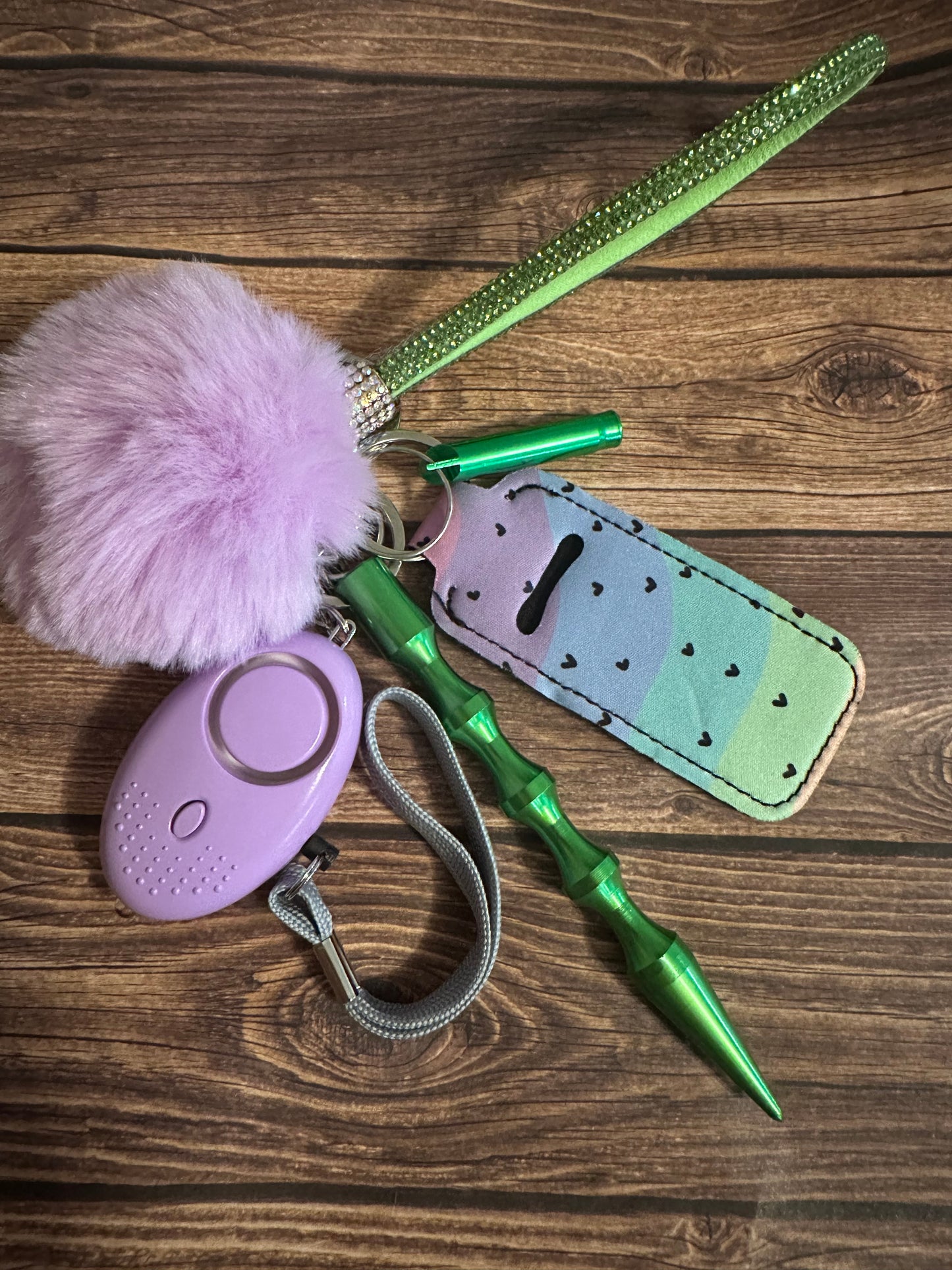 Basic safety keychain