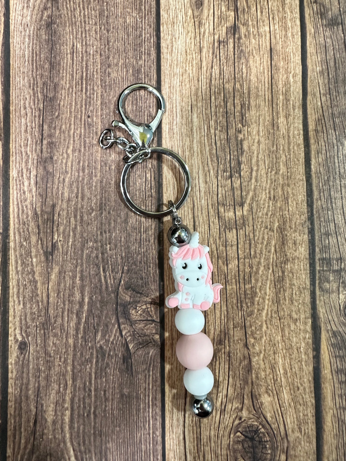 Beaded keychain