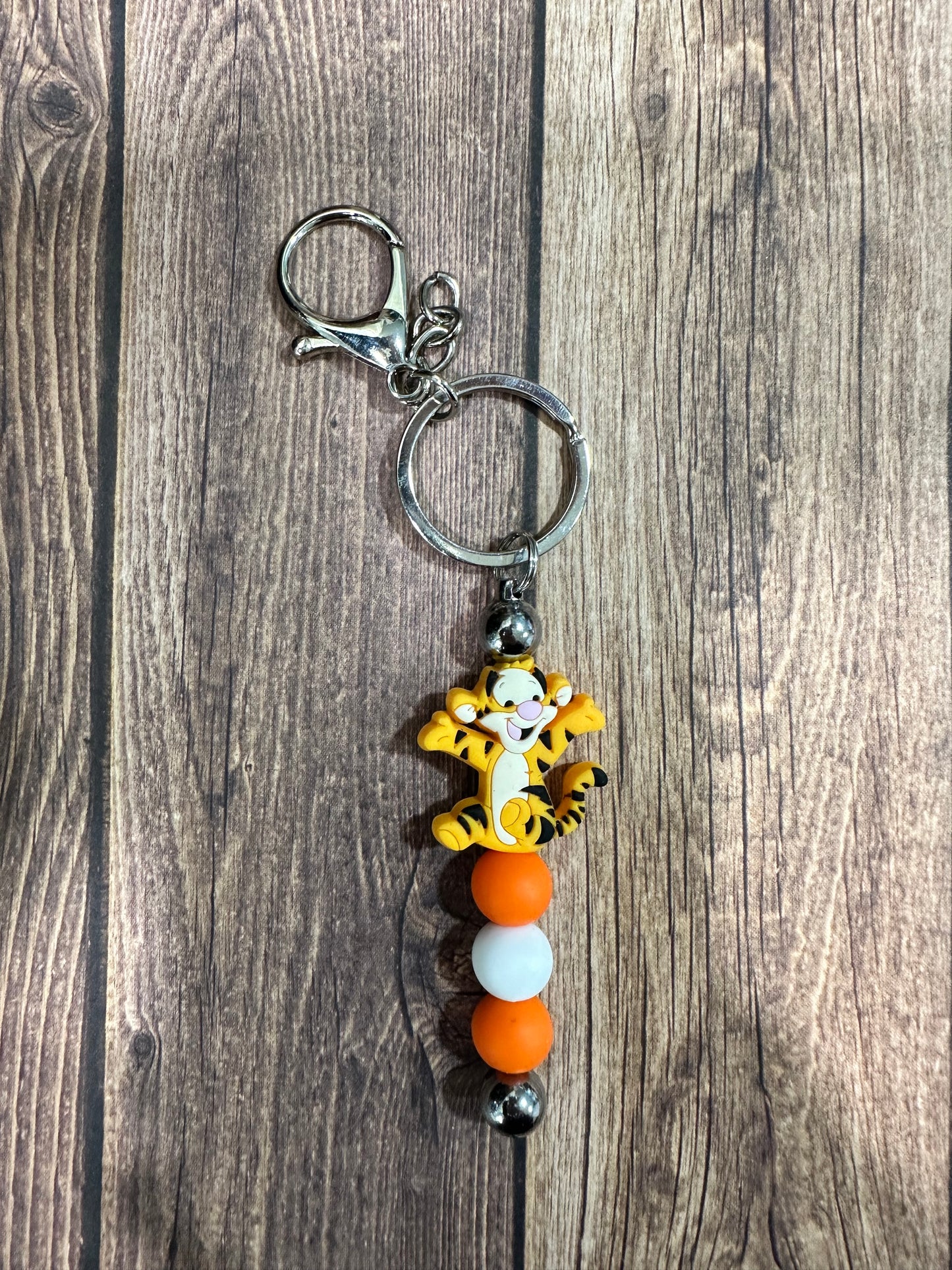 Beaded keychain