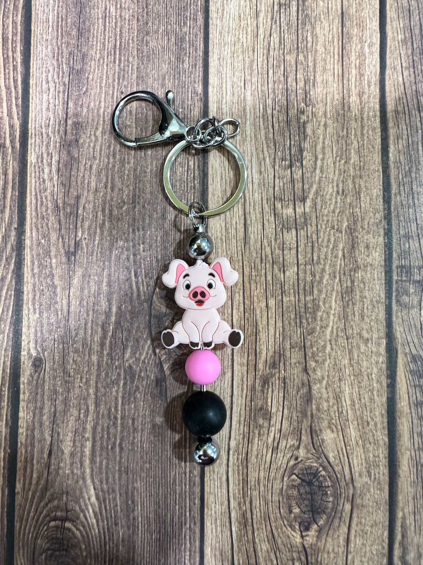 Beaded keychain