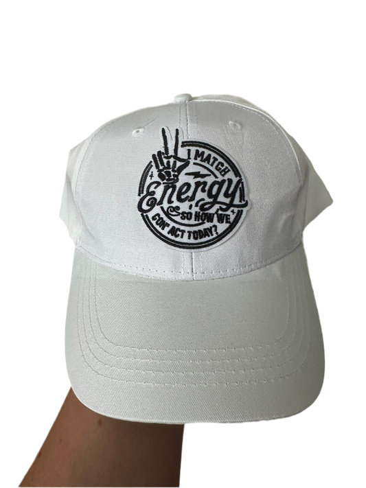 I match energy so how we gon’ act today?