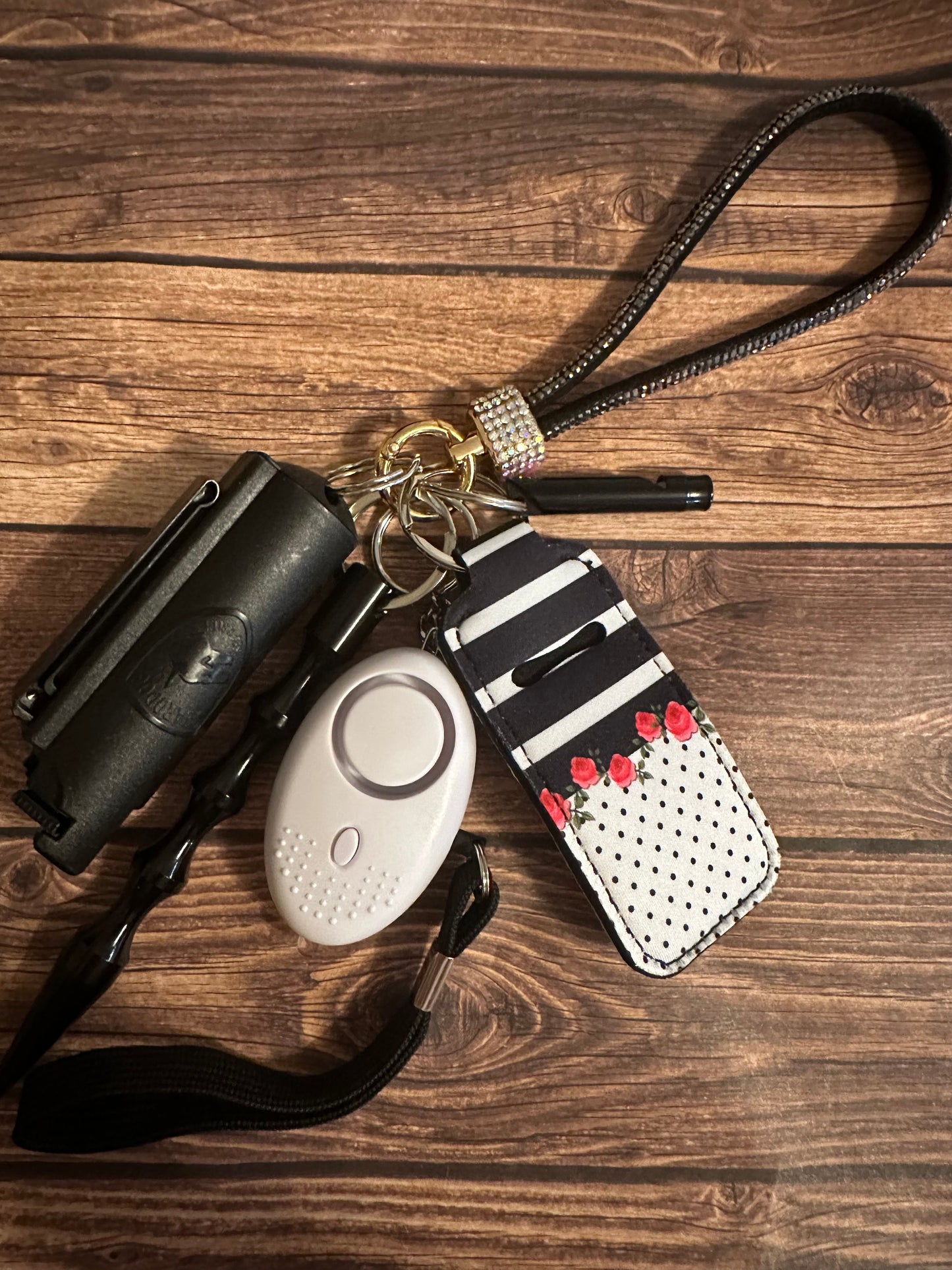 Fully loaded saftey keychain