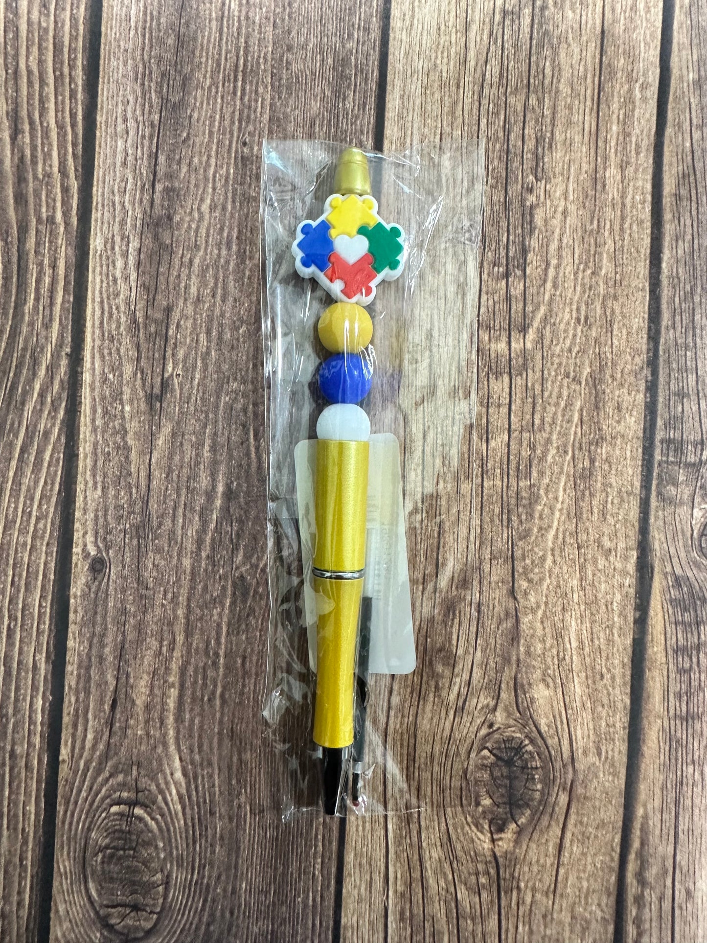 Beaded pen