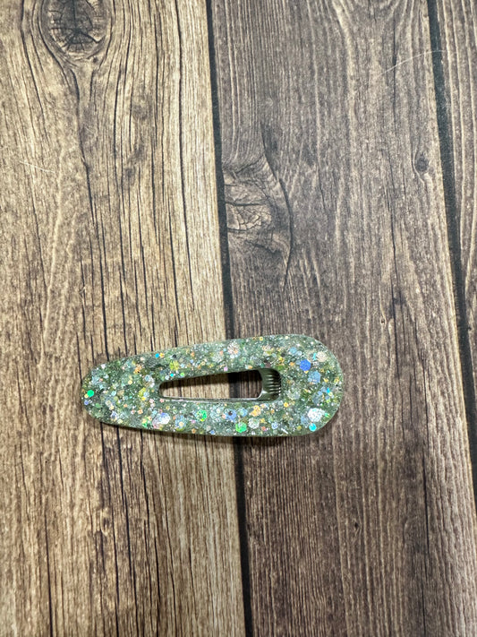 Water drop hair clip