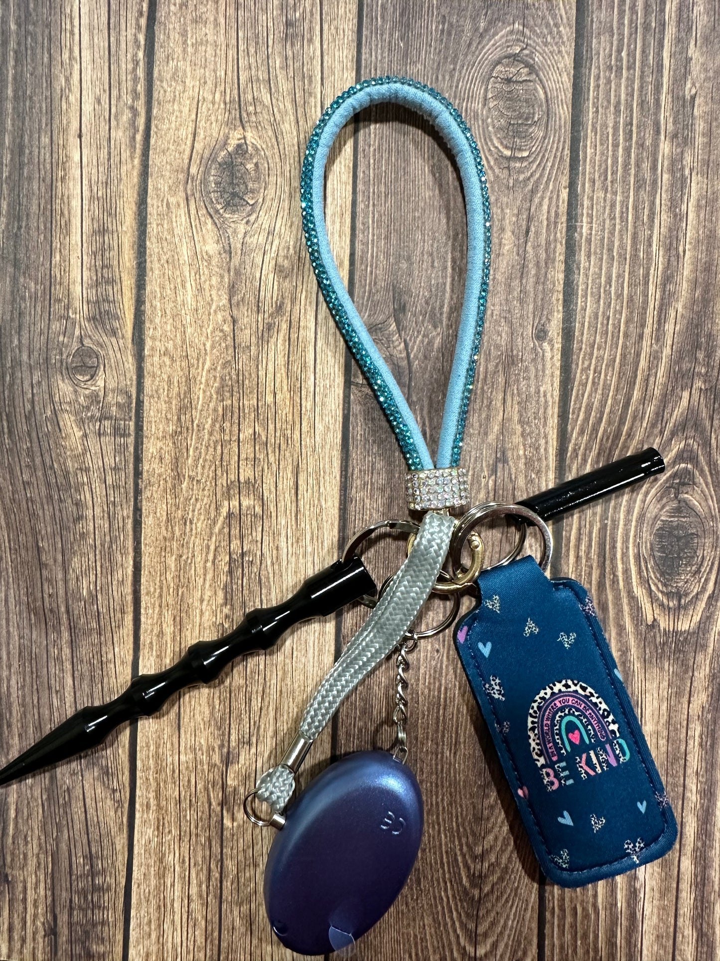 Basic safety keychain