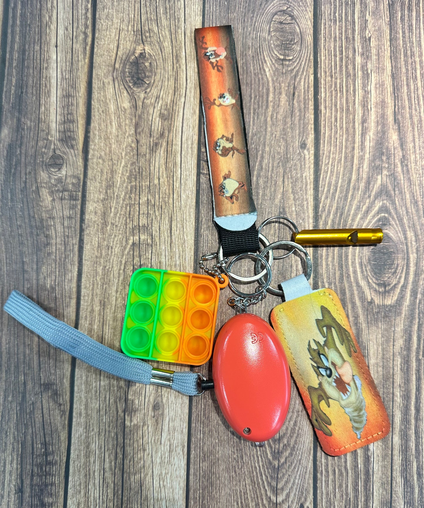 Little kids safety keychain