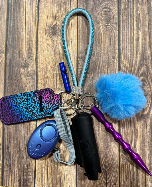 Fully loaded safety keychain