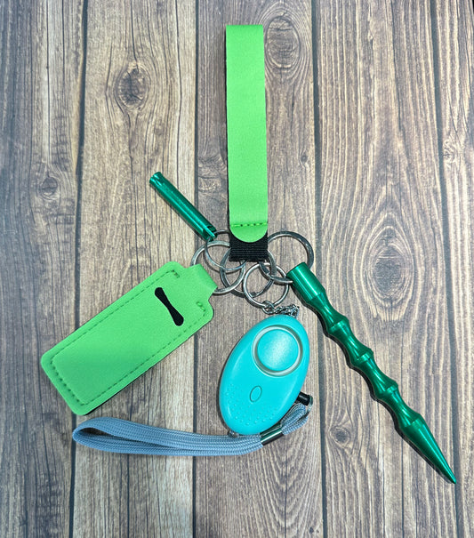 Basic safety keychain