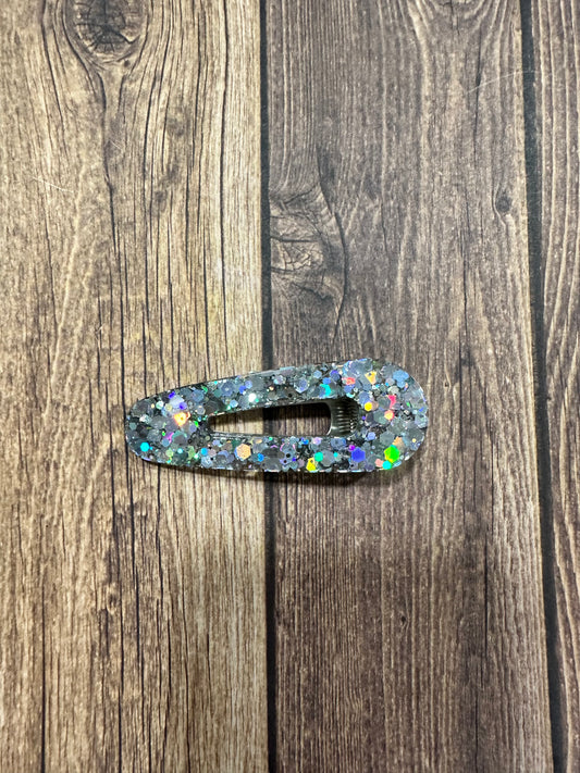 Water drop hair clip