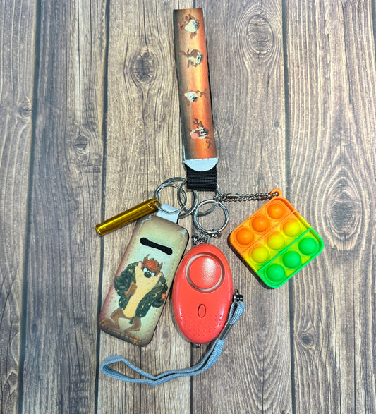 Little kids safety keychain