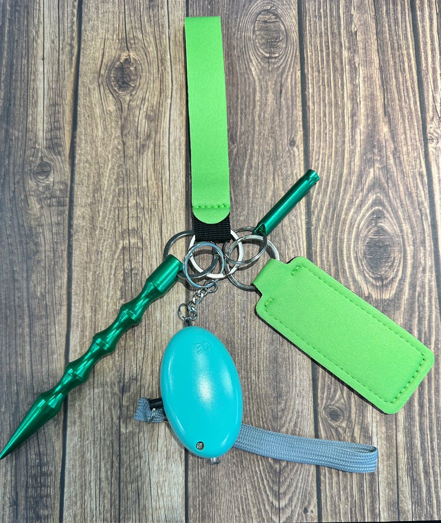 Basic safety keychain