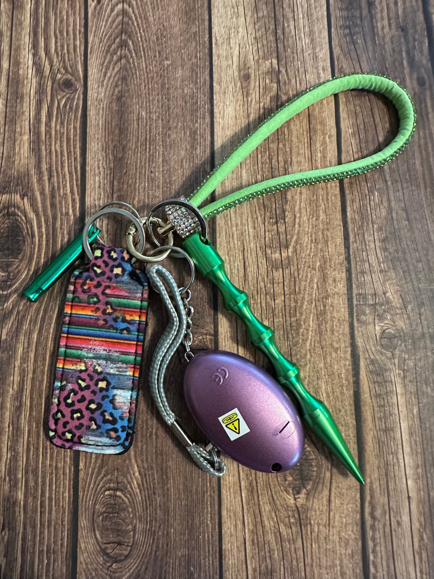 Basic safety keychain