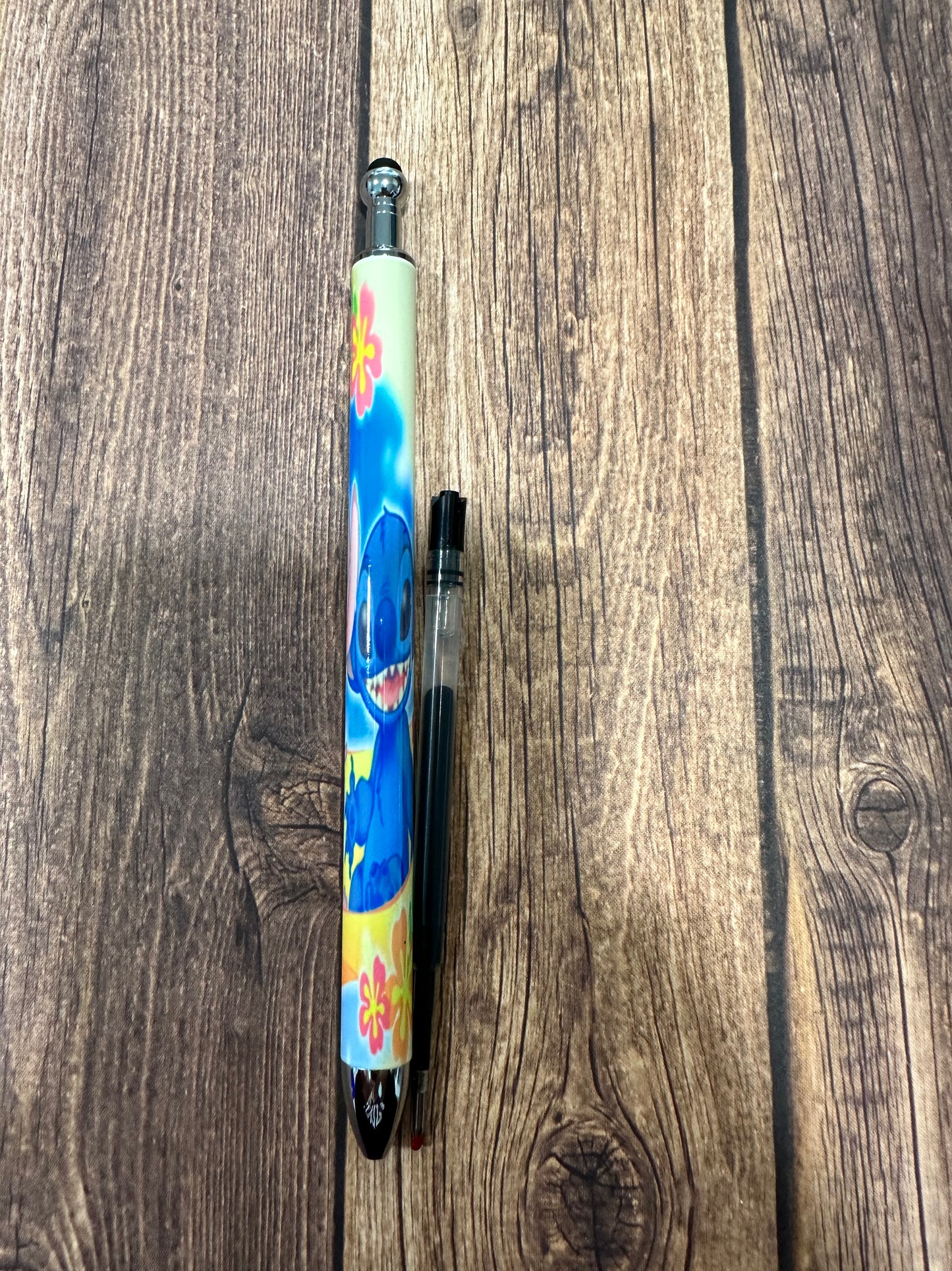 Flower stitch and girlfriend sublimation pen