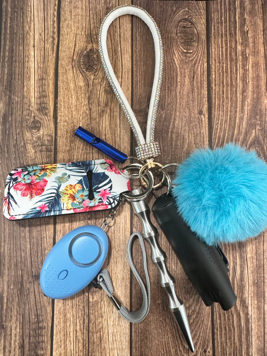 Fully loaded safety keychain