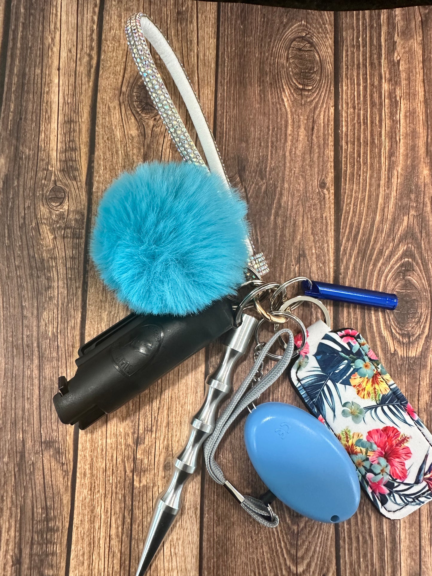 Fully loaded safety keychain