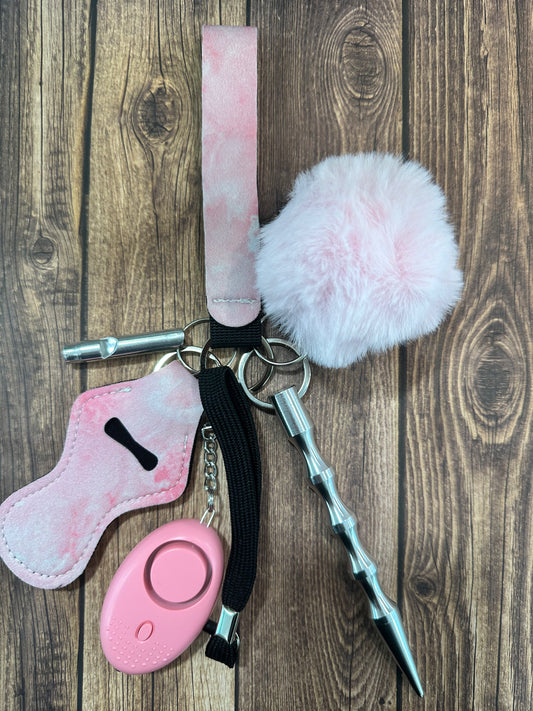 Basic safety keychain