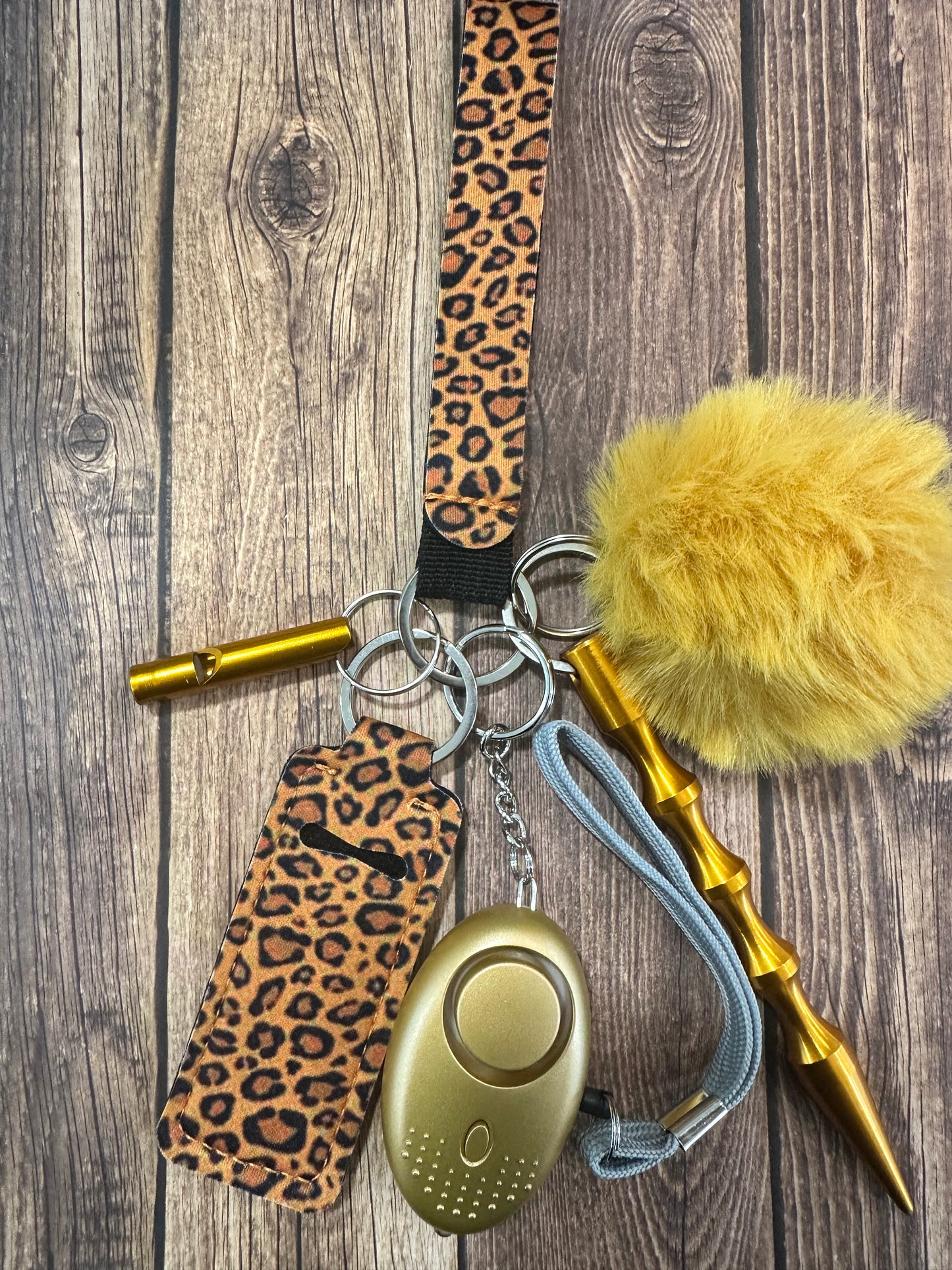 Basic safety keychain