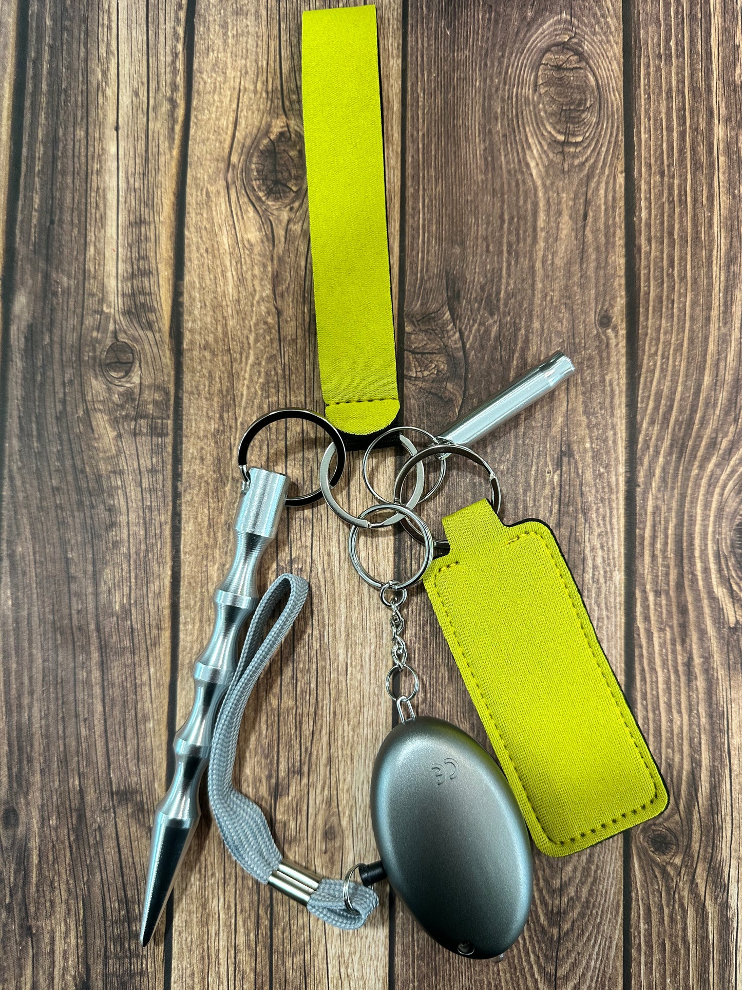 Basic safety keychain