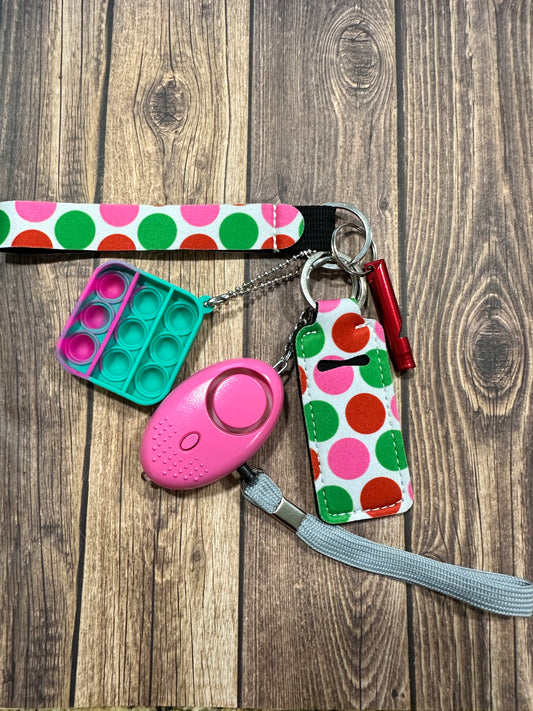 Little kids safety keychain