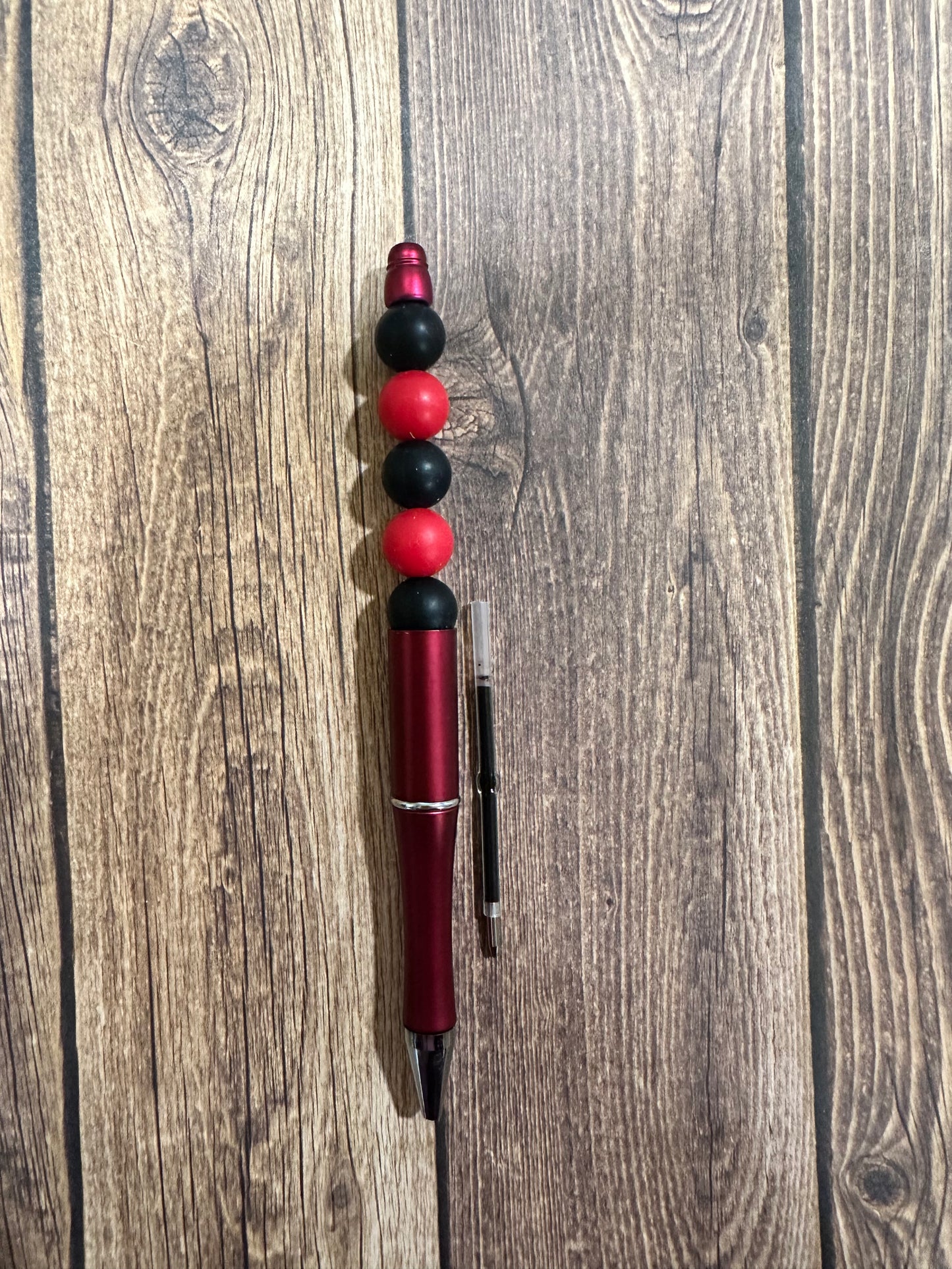 Beaded pen