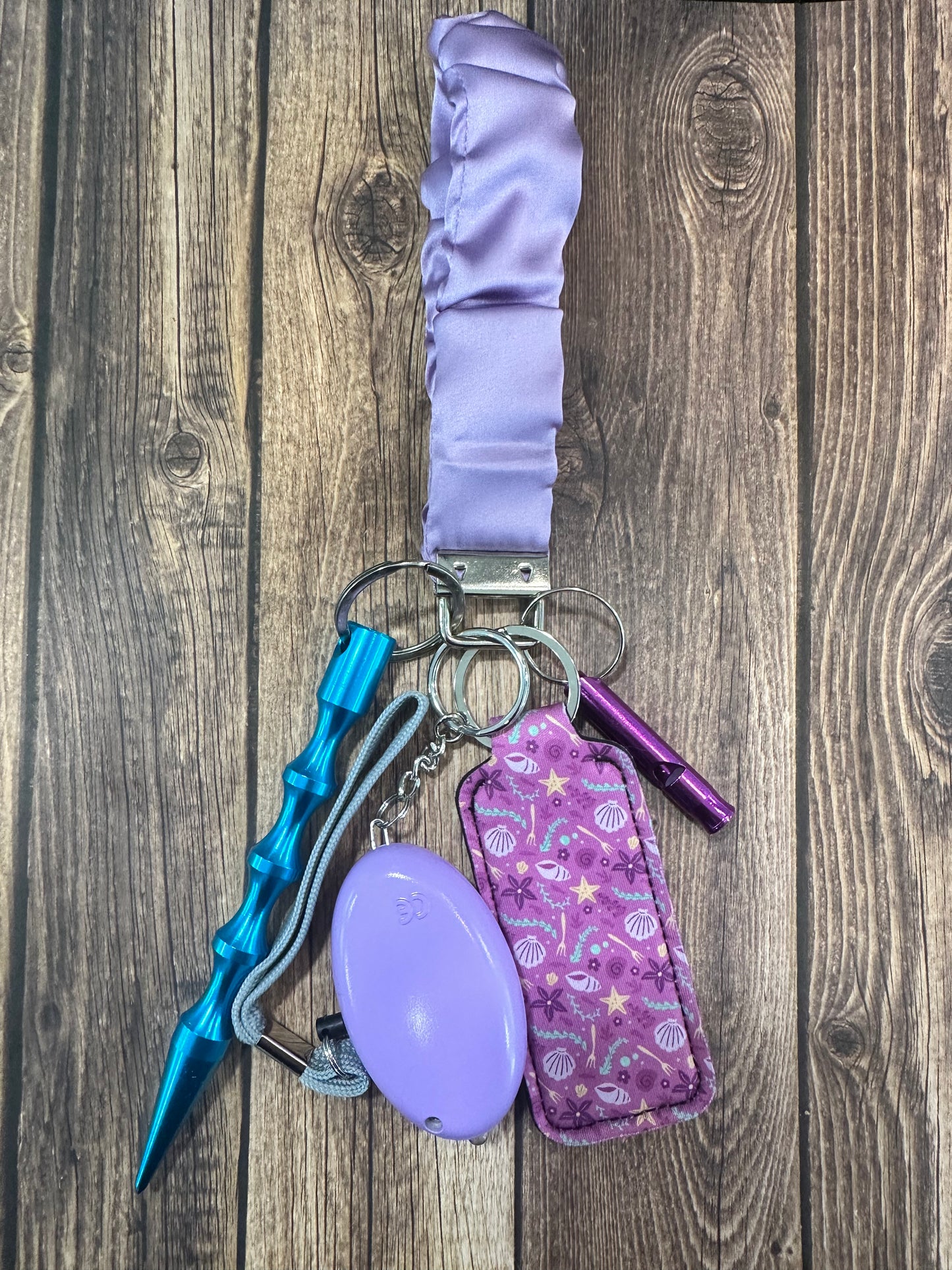 Basic safety keychain