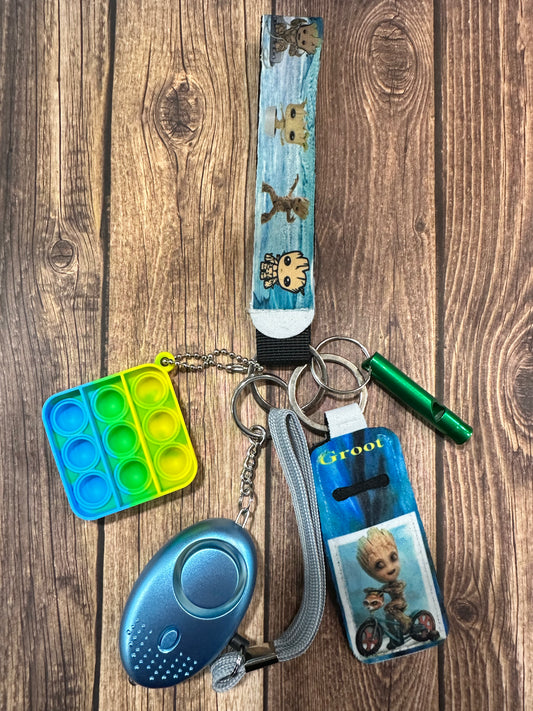 Little kids safety keychain