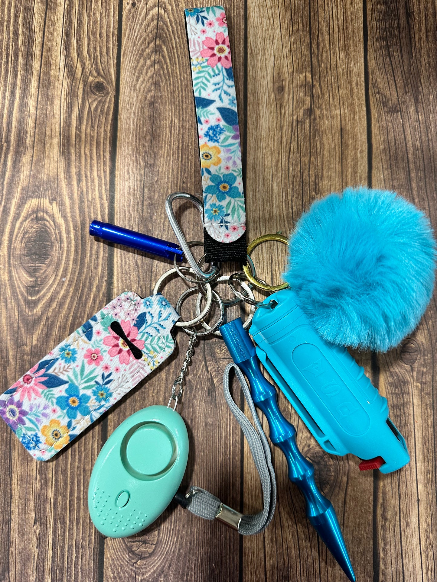 Fully loaded safety keychain