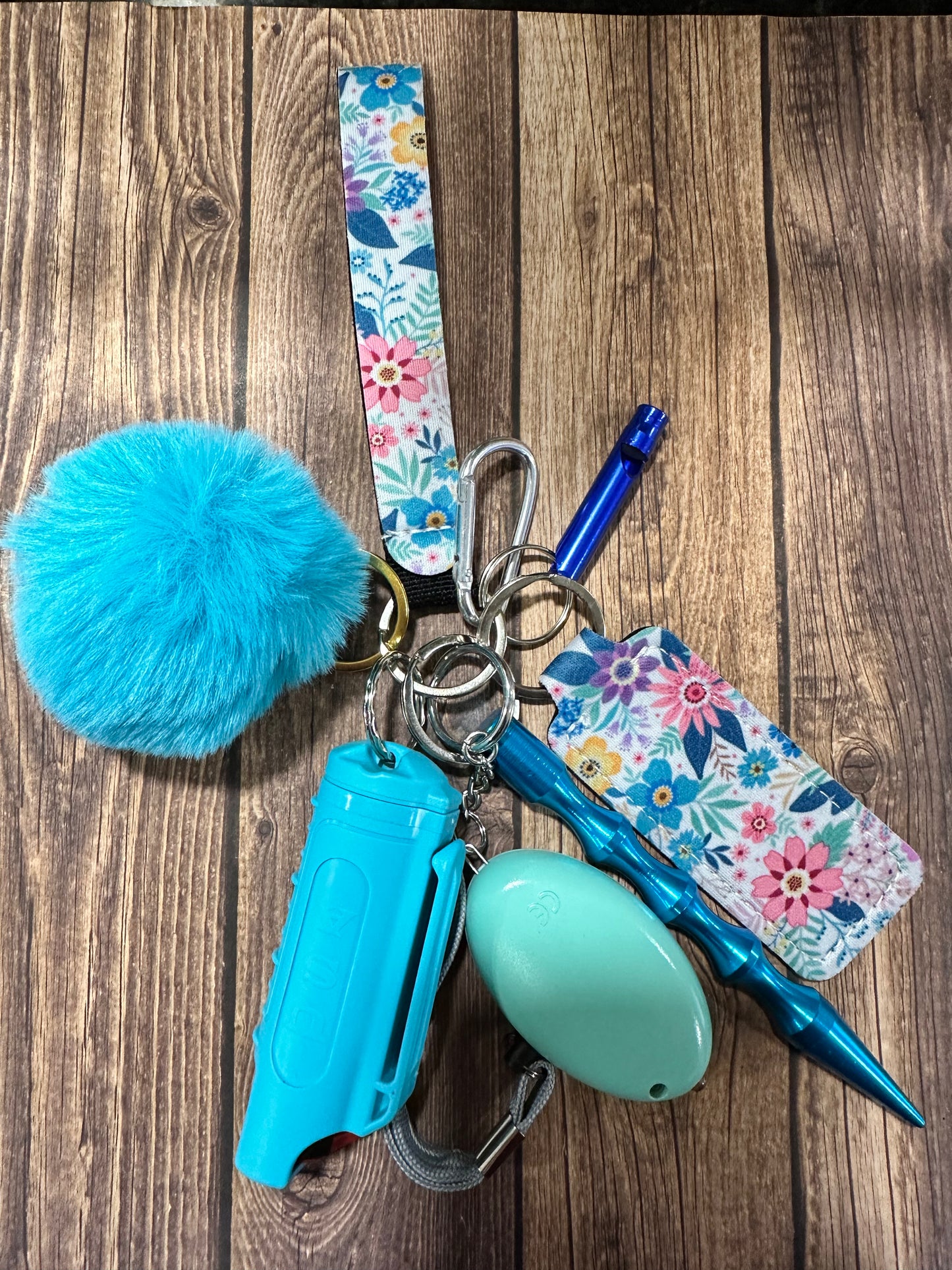 Fully loaded safety keychain