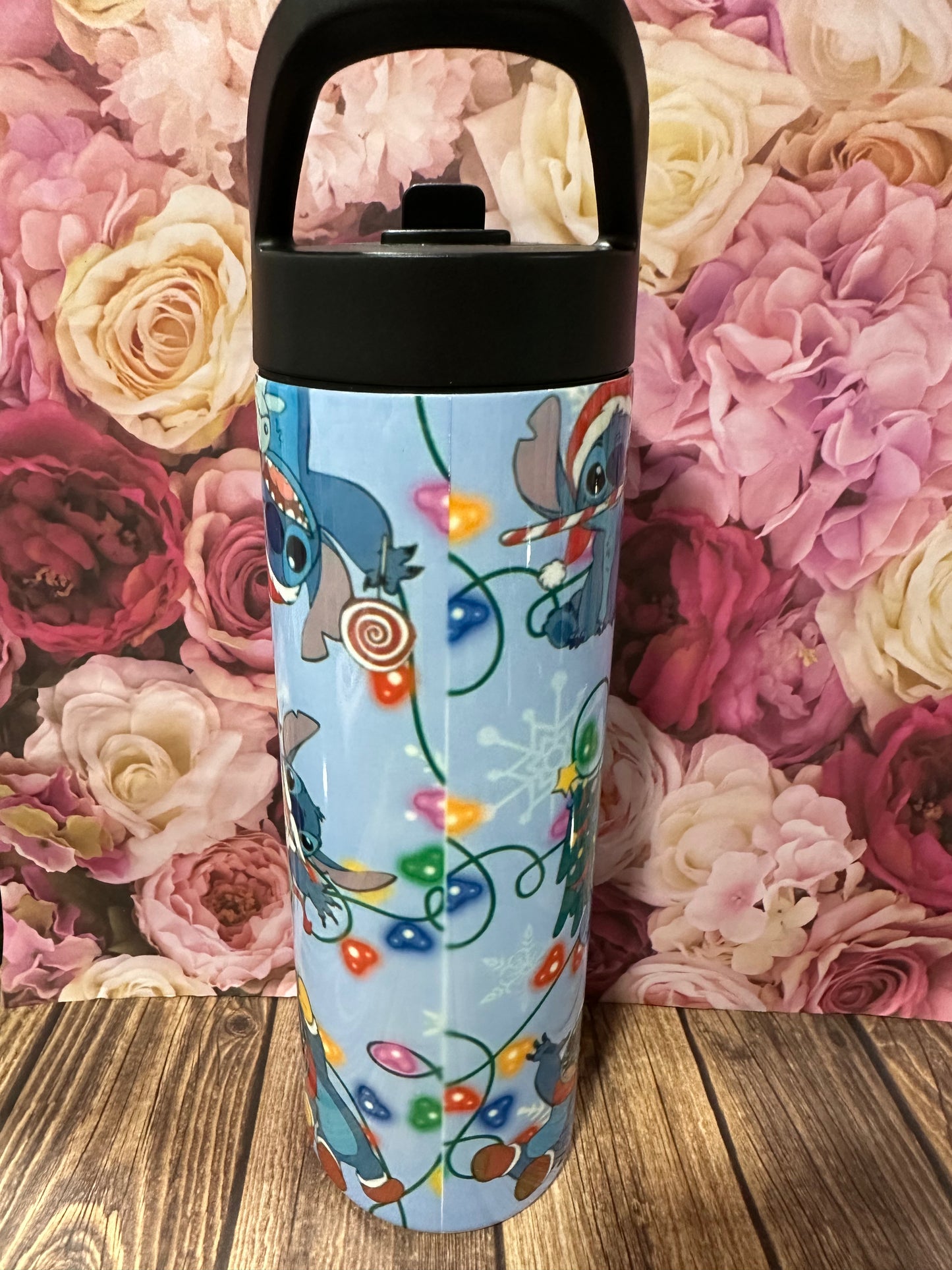 20 oz flip straw straight stainless-steel double walled tumbler
