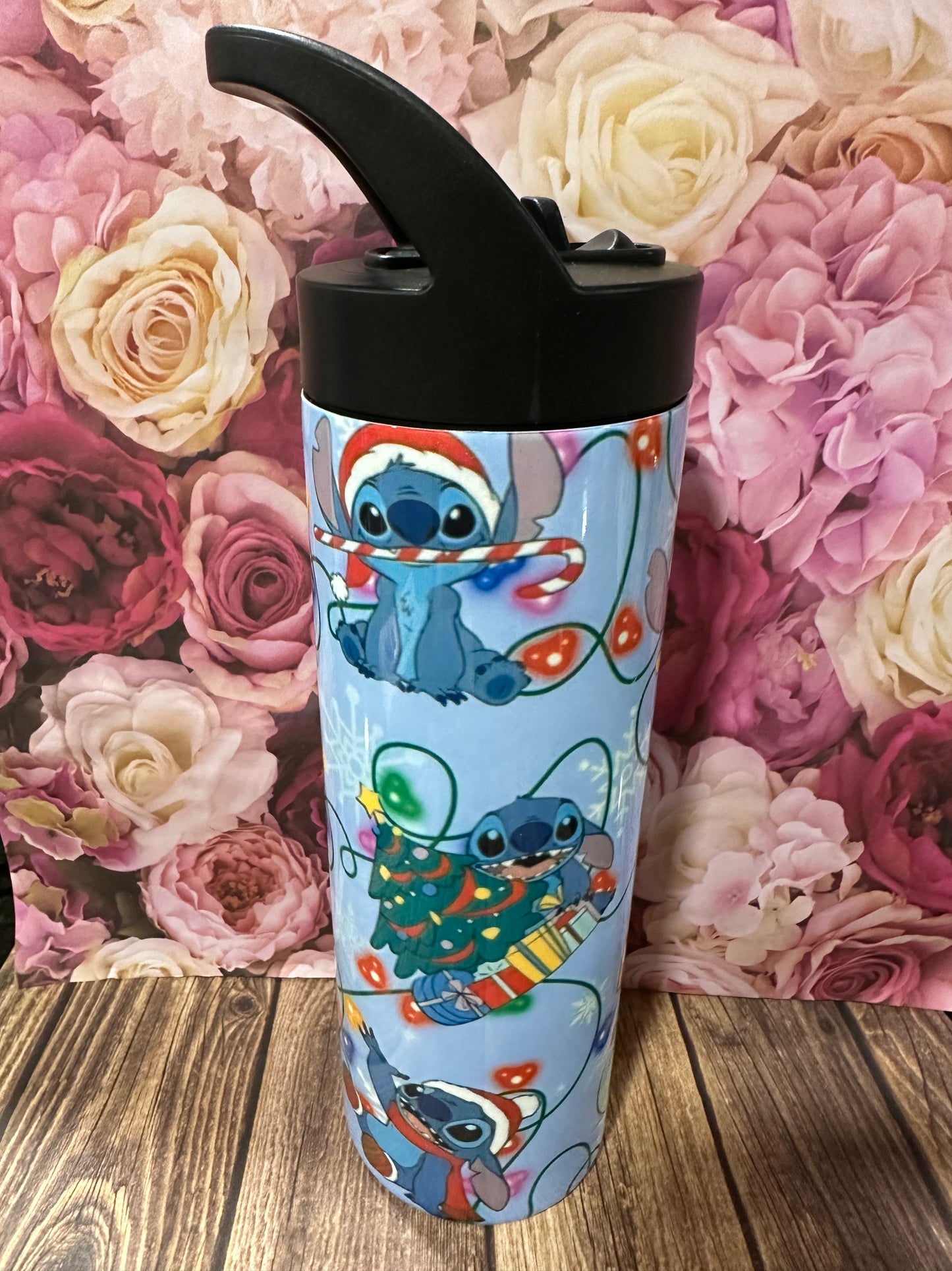20 oz flip straw straight stainless-steel double walled tumbler
