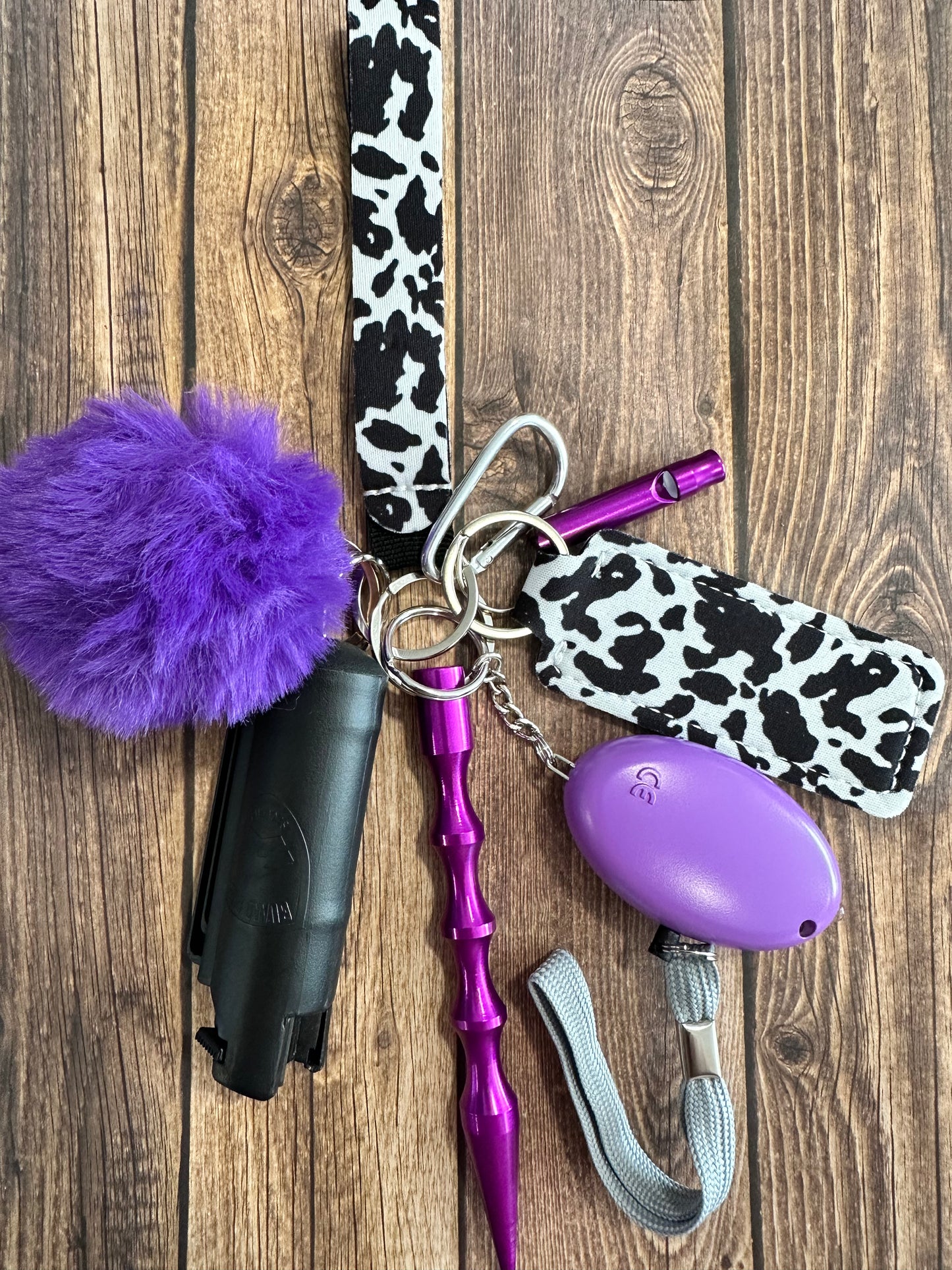 Fully loaded safety keychain