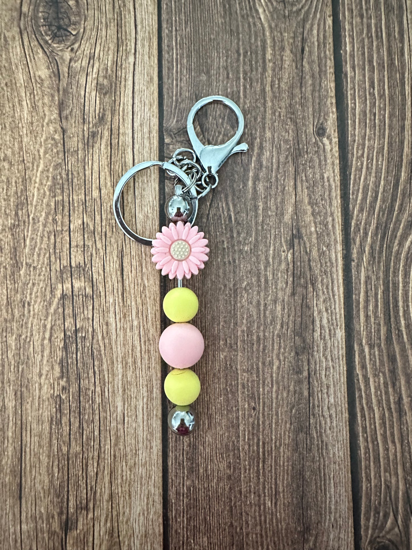 Beaded keychain