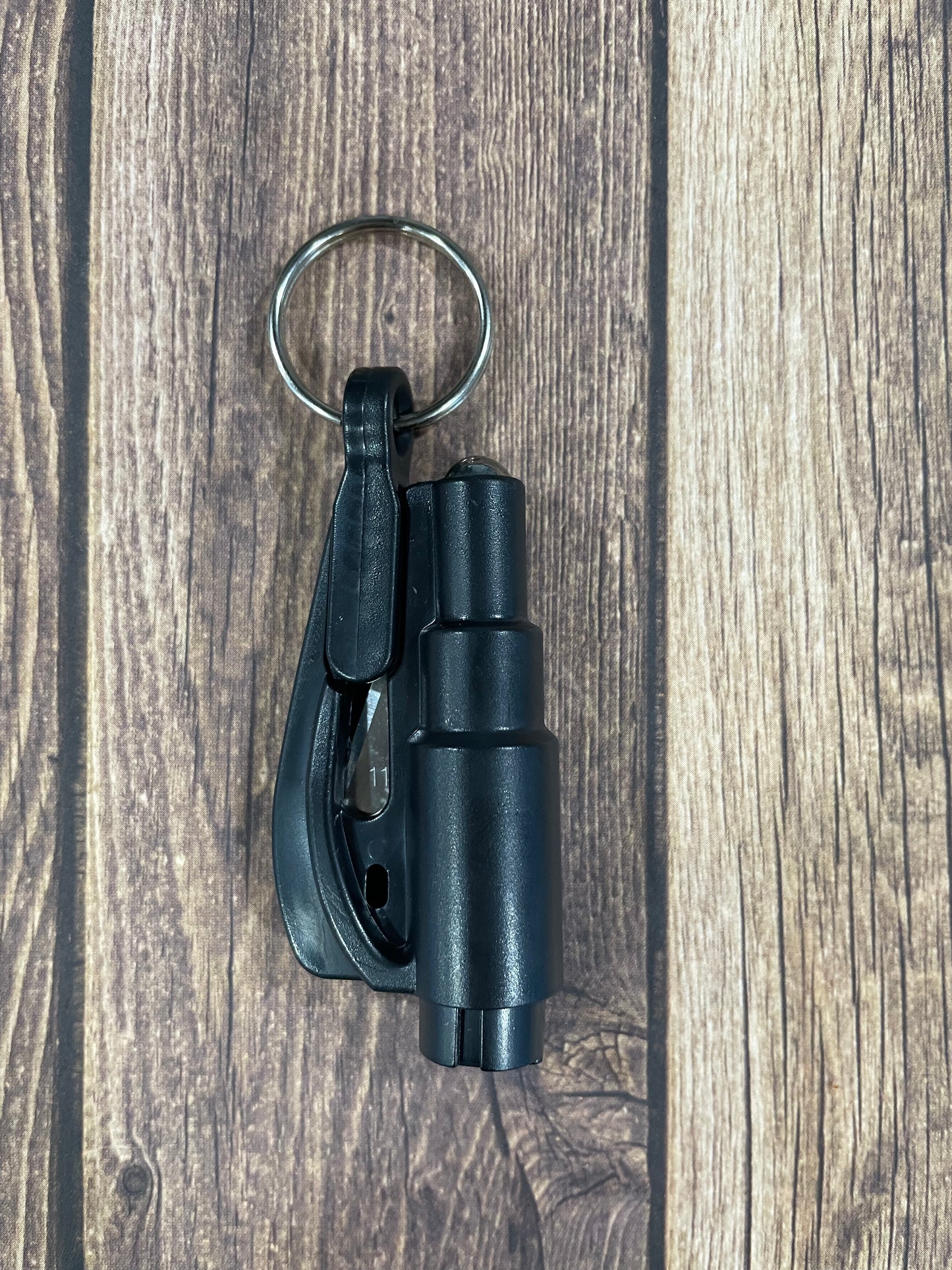 Black seatbelt cutter/ window breaker