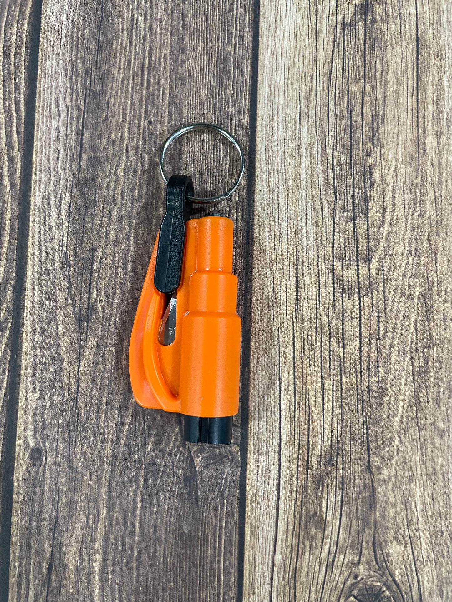 Orange seatbelt cutter/ window breaker