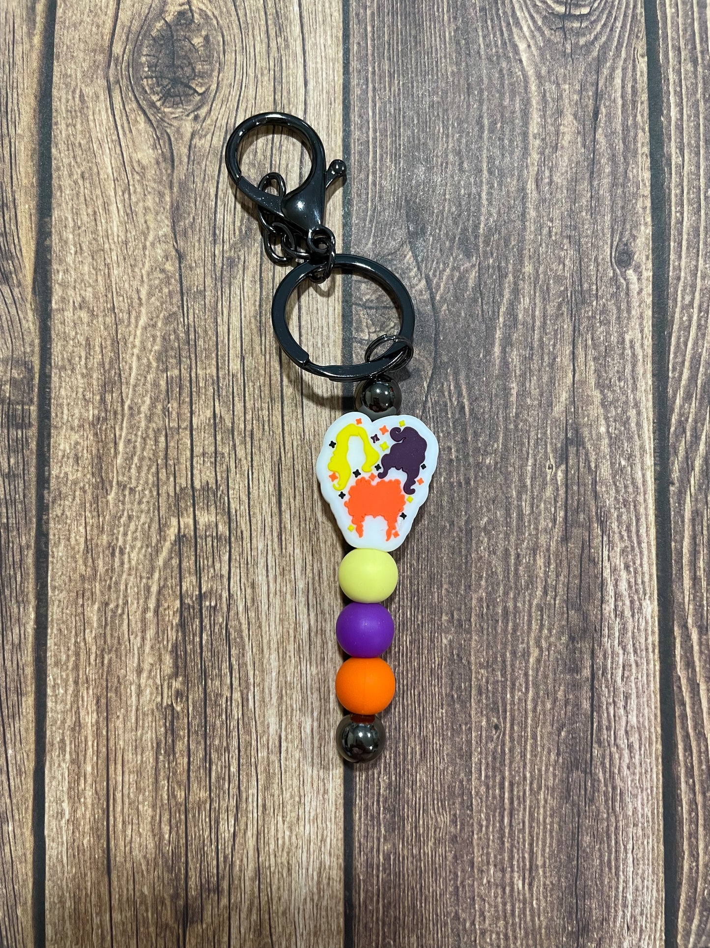 Beaded keychain