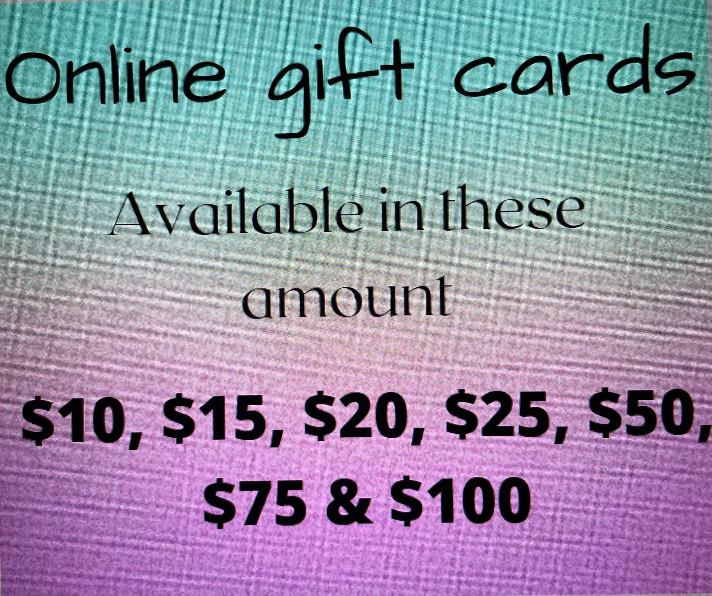 Gift Cards
