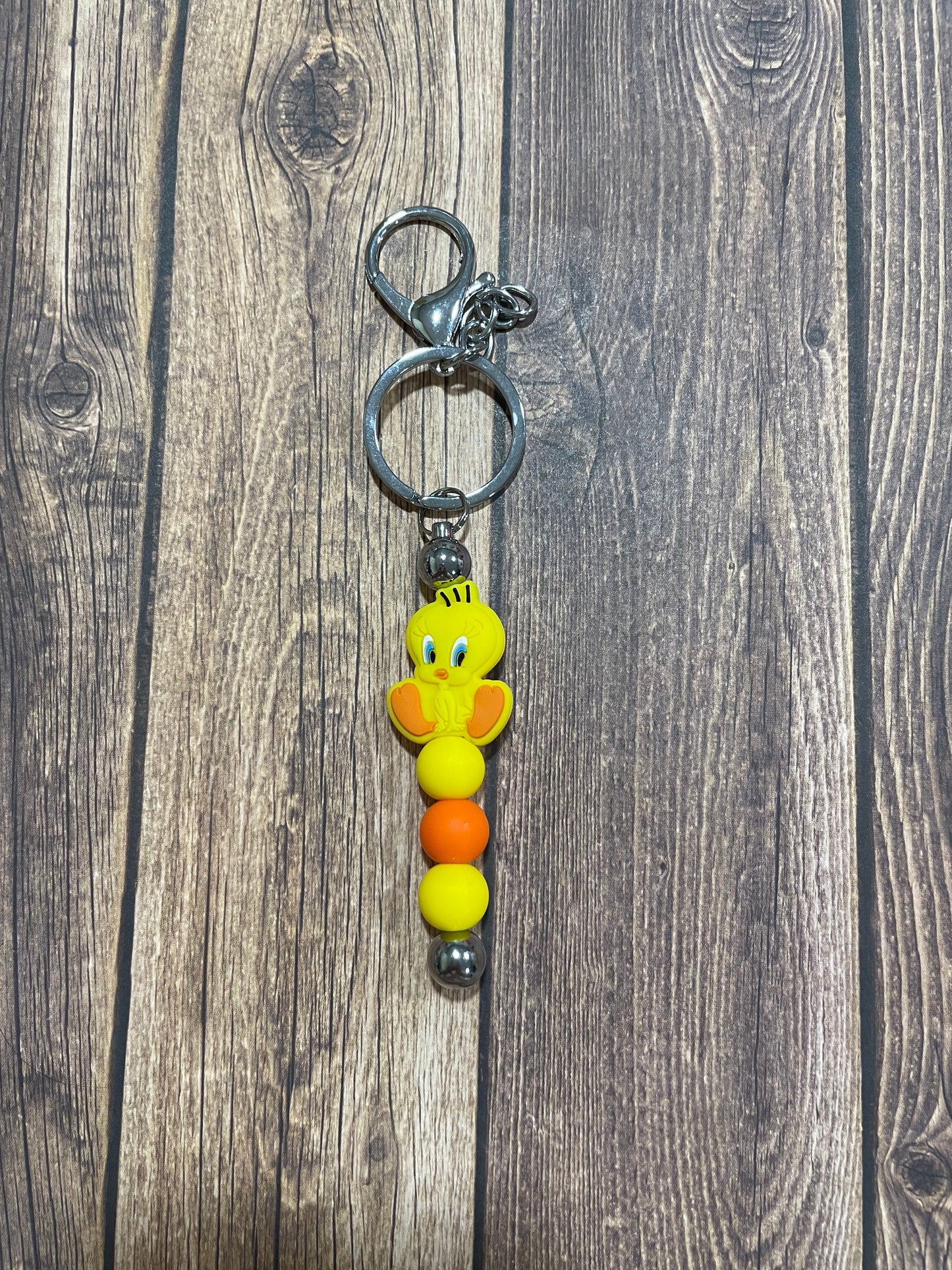 Beaded keychain