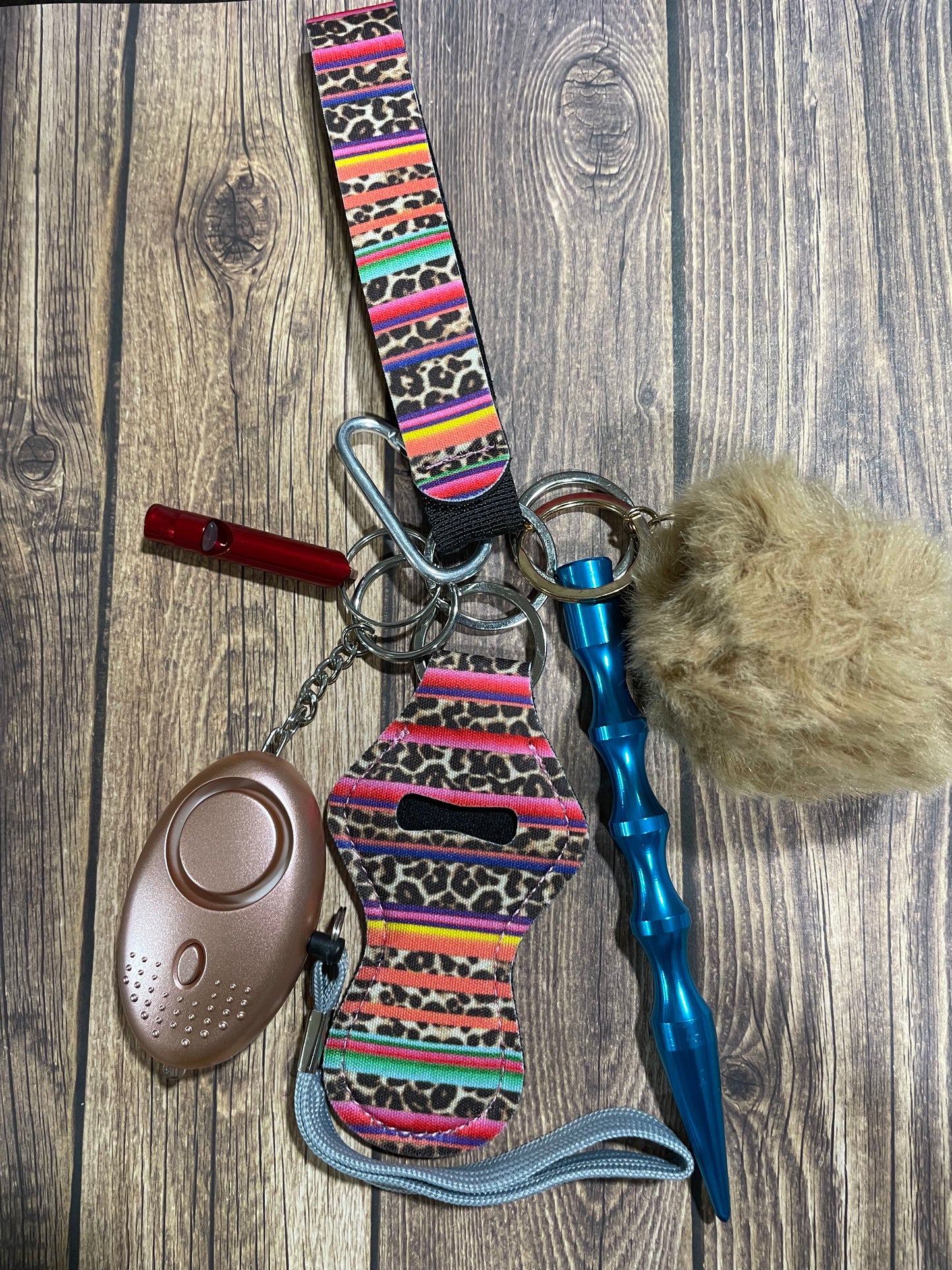 Basic safety keychain