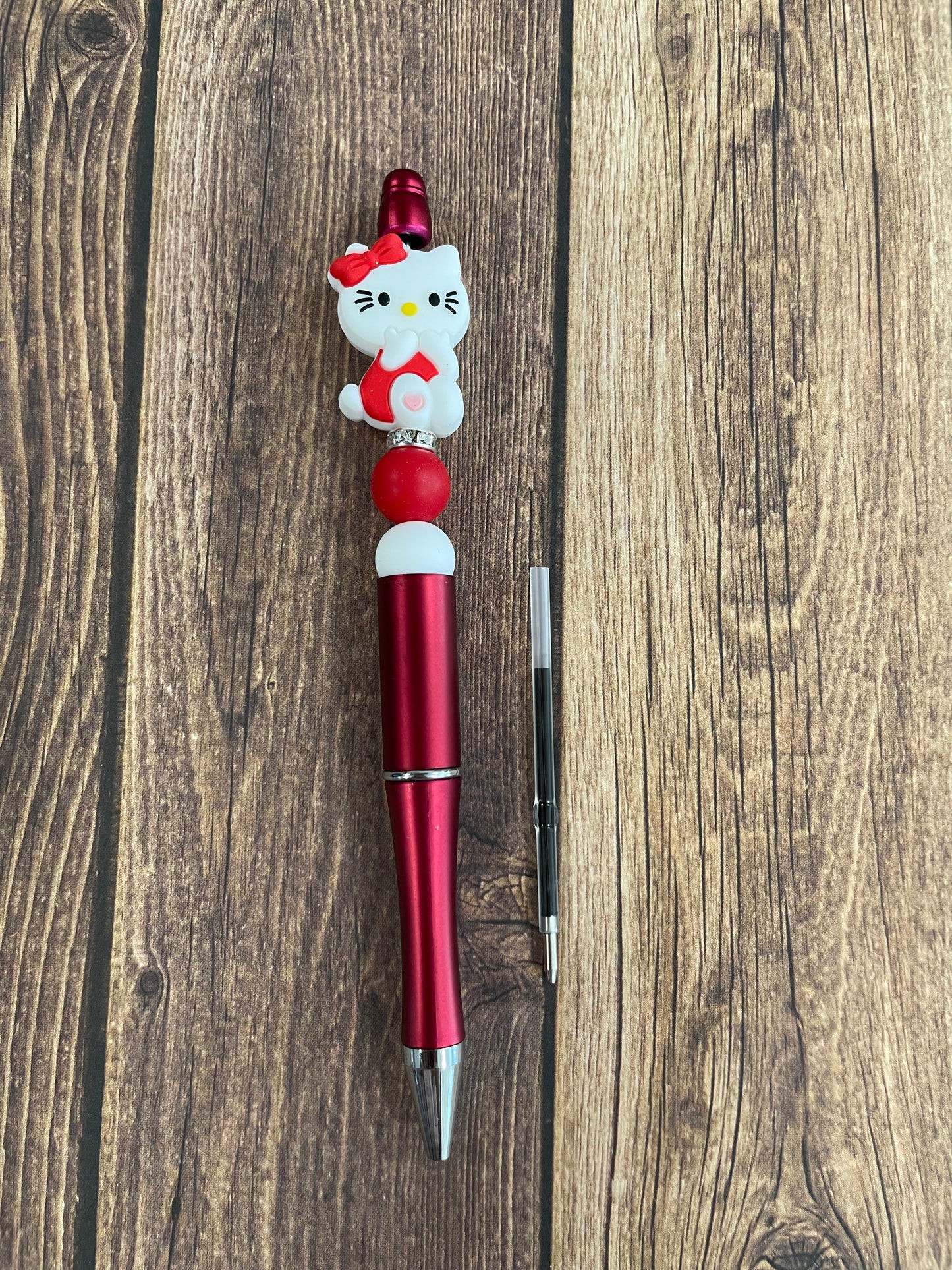 Beaded pen