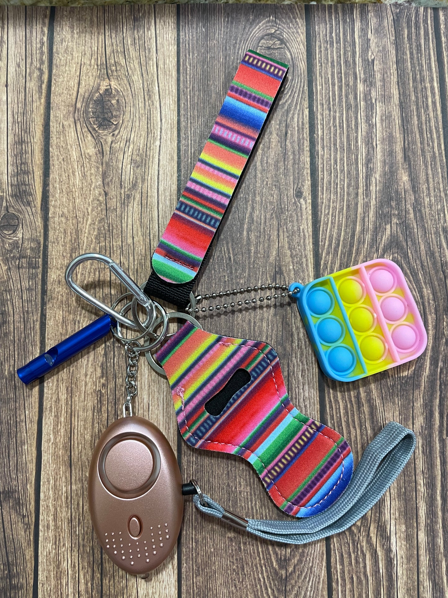 Little kids safety keychain