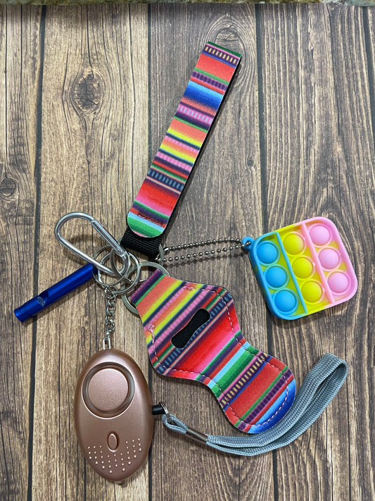 Little kids safety keychain