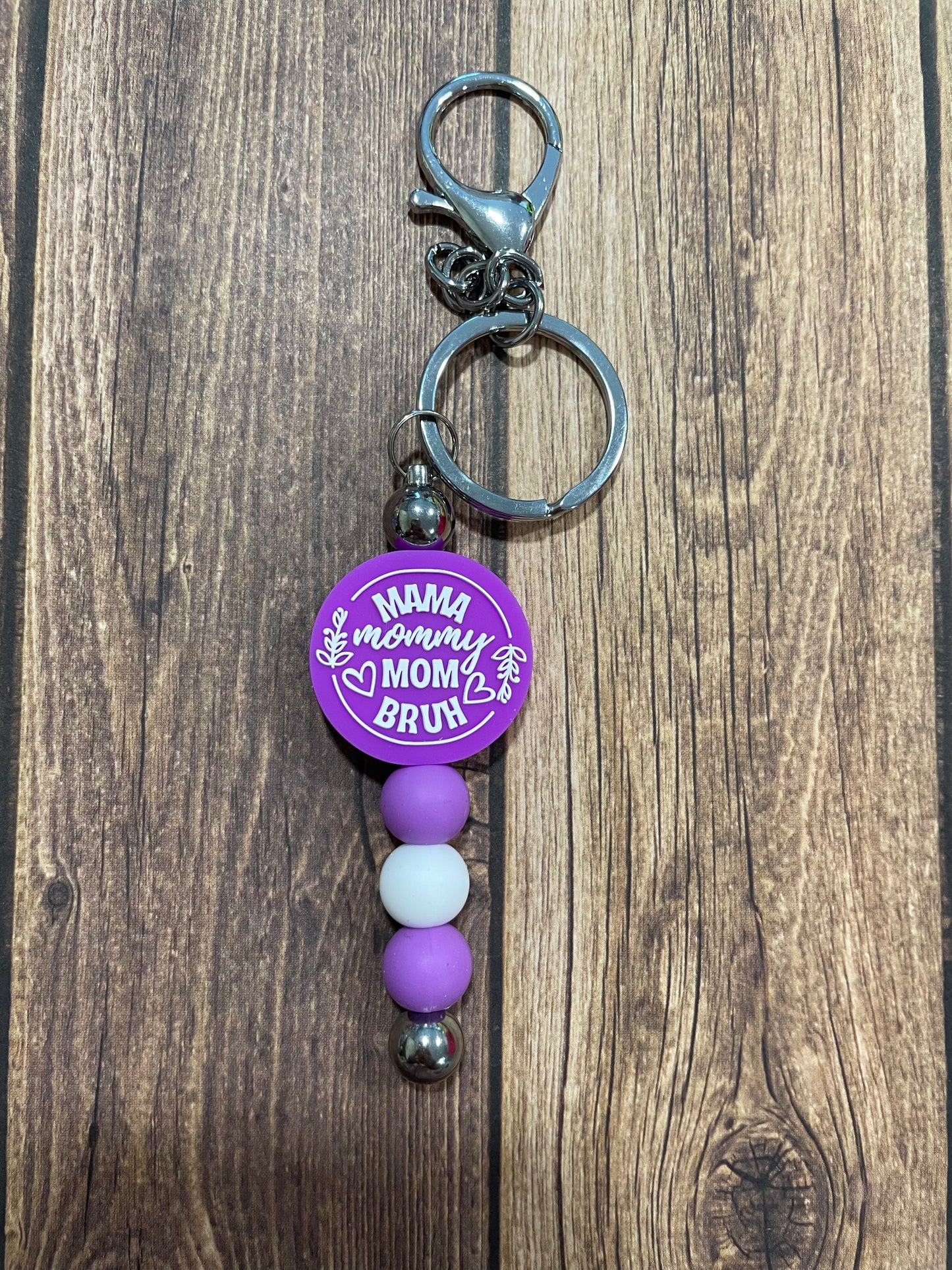 Beaded keychain