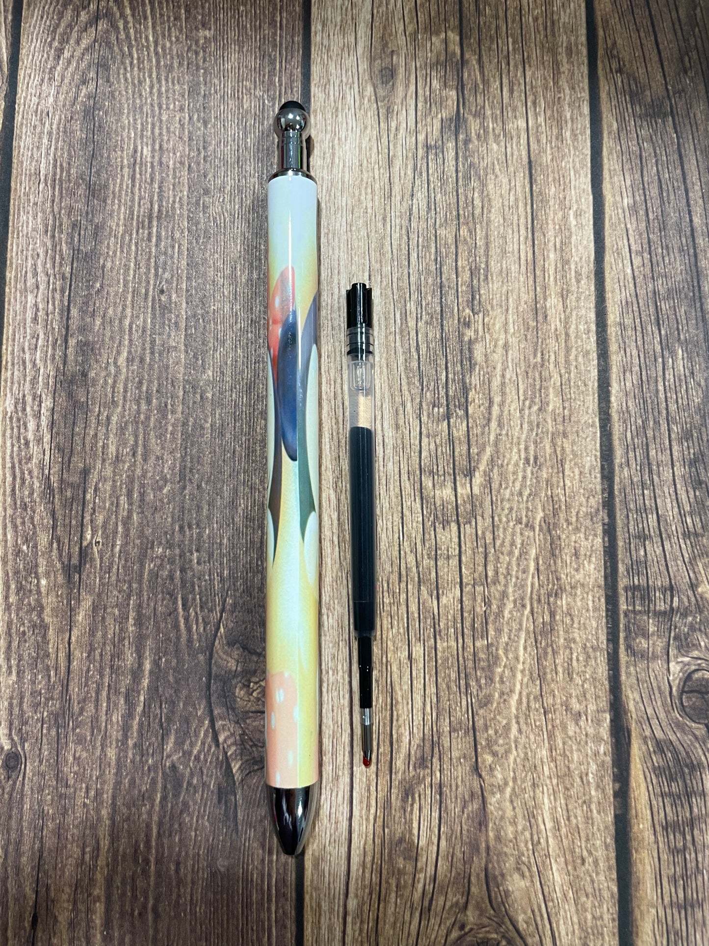 Mickey and minnie smiling sublimation pen