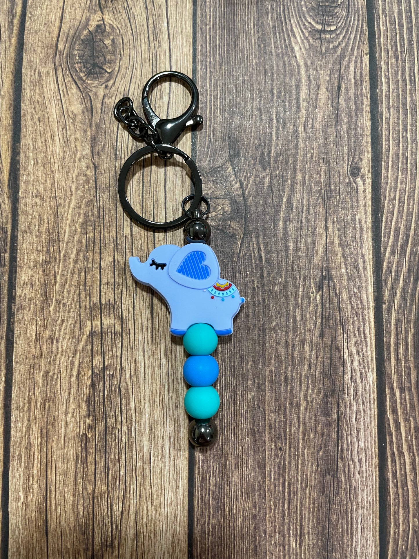 Beaded keychain