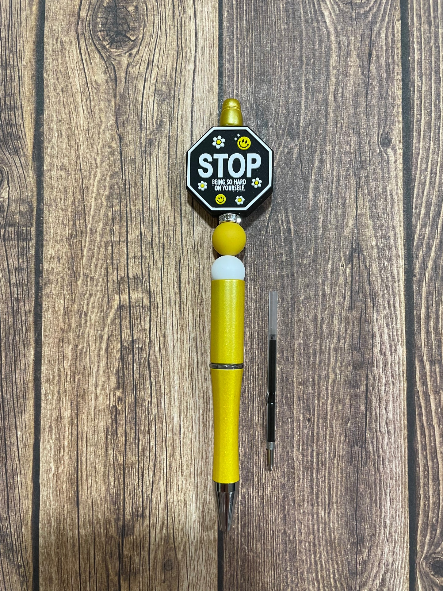 Beaded pen