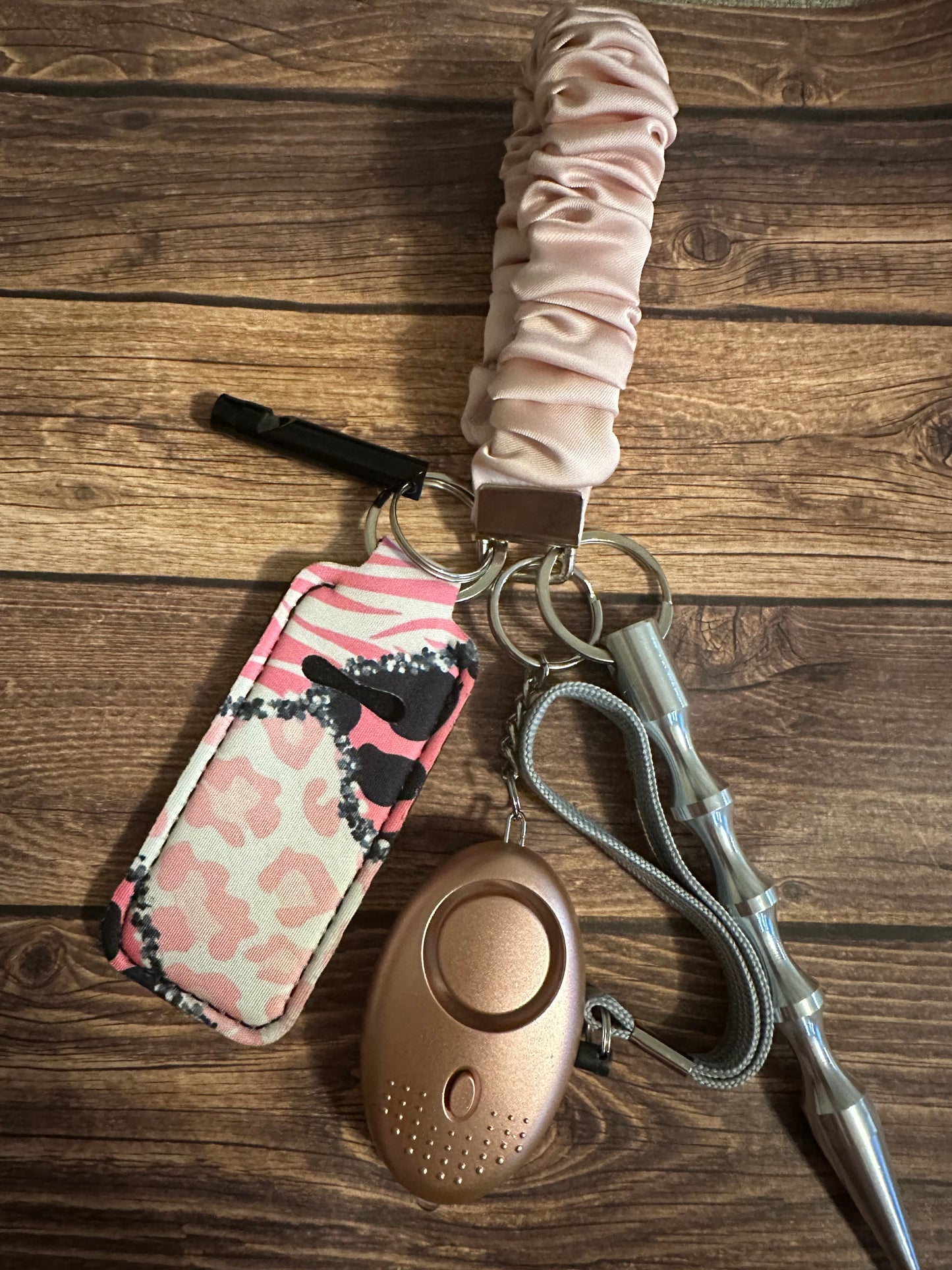 Basic safety keychain