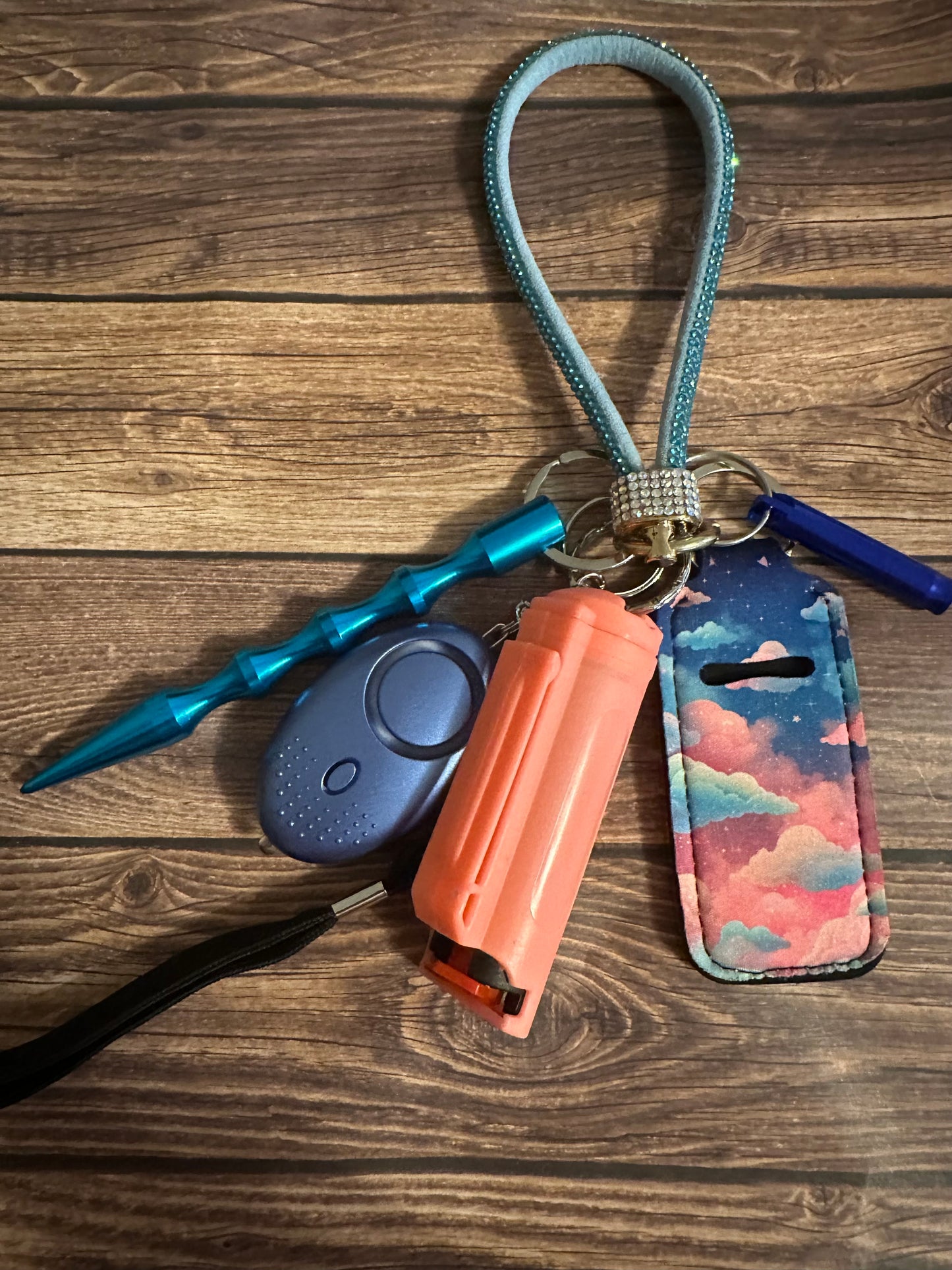Fully loaded safety keychain