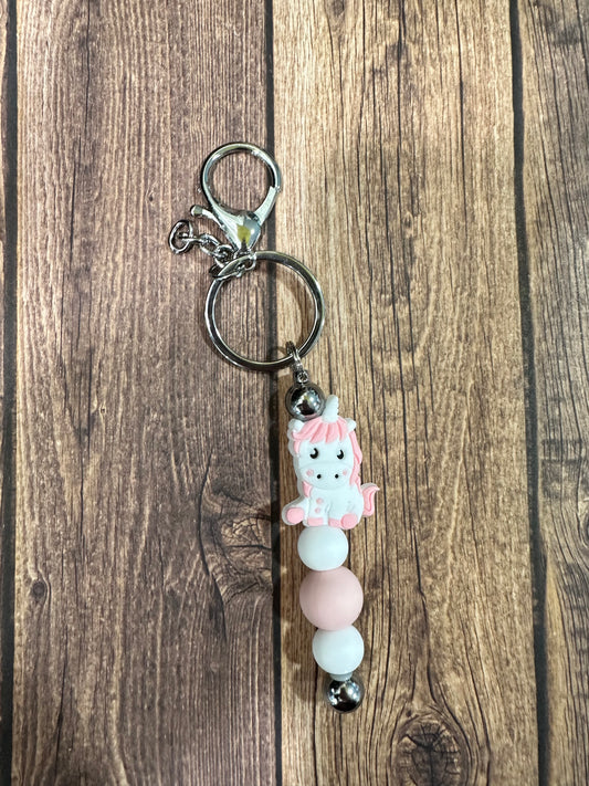 Beaded keychain