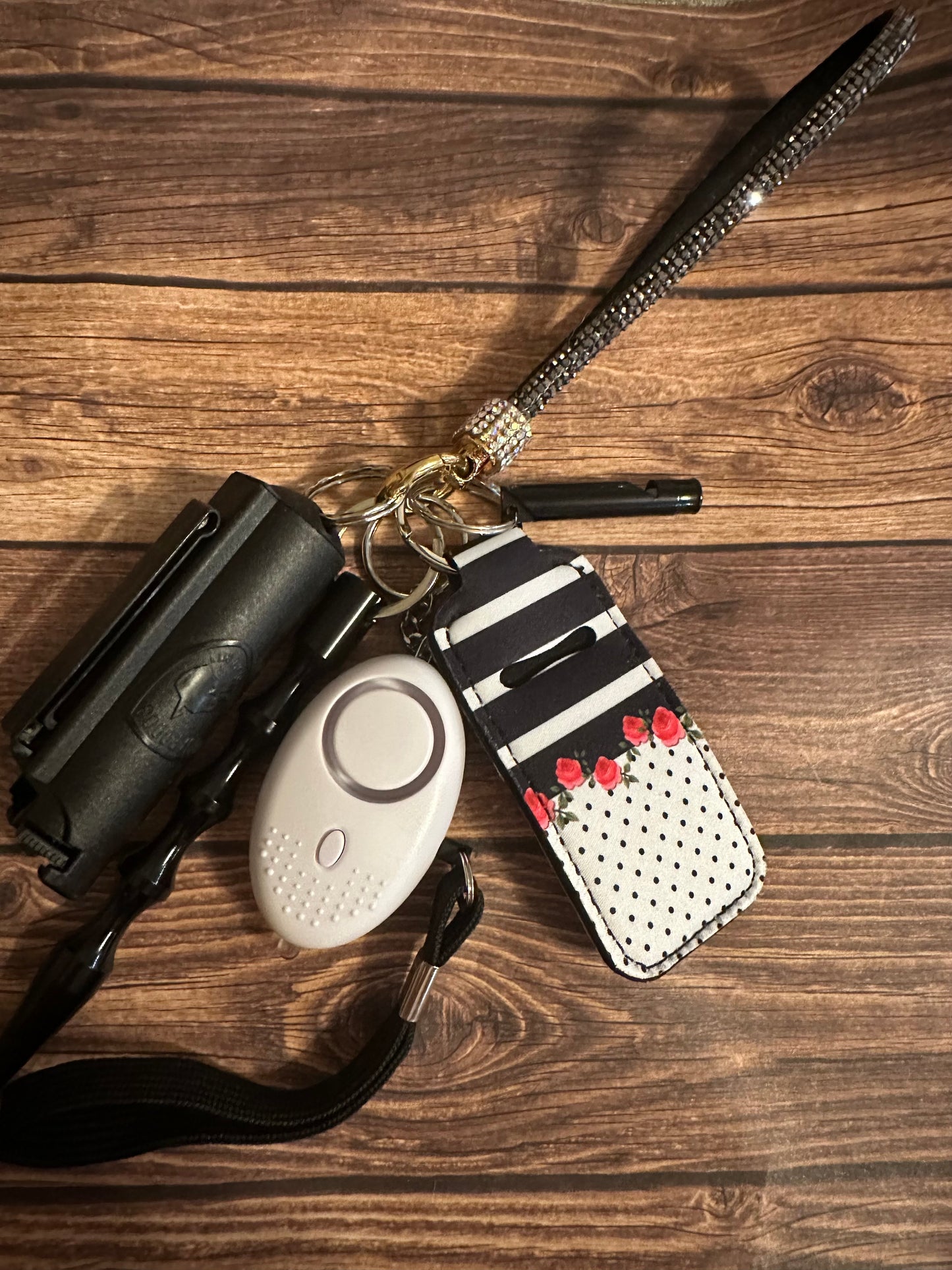 Fully loaded saftey keychain